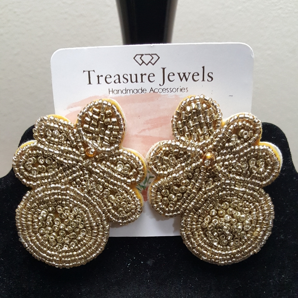 Treasure Jewels Beaded Earrings
